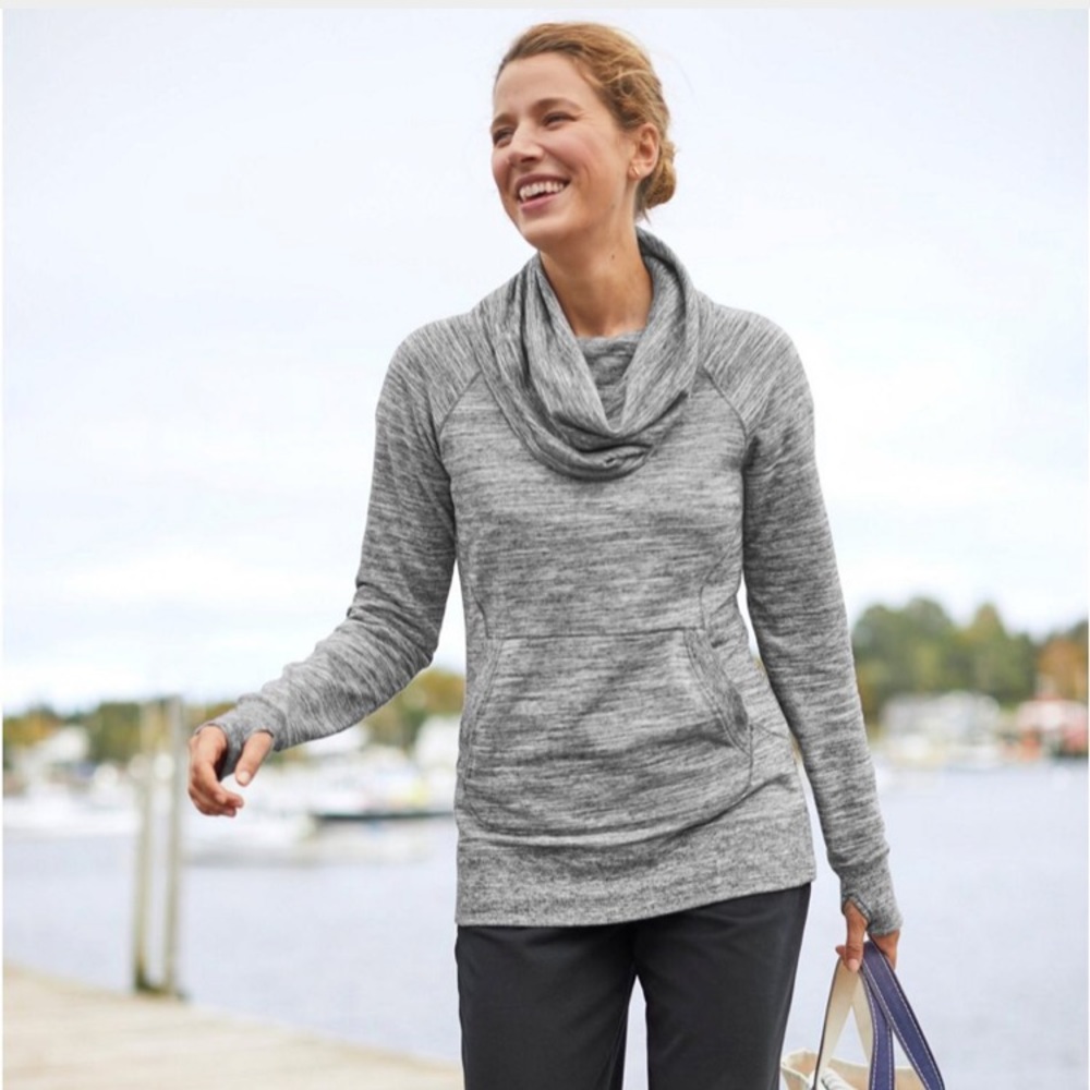LL Bean | Cozy Marled Pullover Sweater